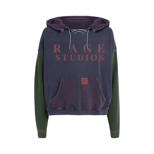 RAGE STUDIOS “MIXED MATCH HOODIE”